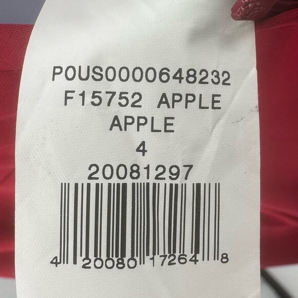 David's Bridal Red Satin One-Shoulder Ruched Formal Dress Womens Size 4 Pleated - Picture 10 of 10